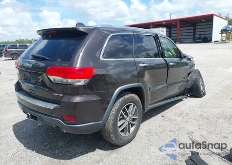 2017 Jeep Grand Cherokee Limited 4X2 z USA, uszkodzony, nr VIN 1C4RJEBG8HC731720